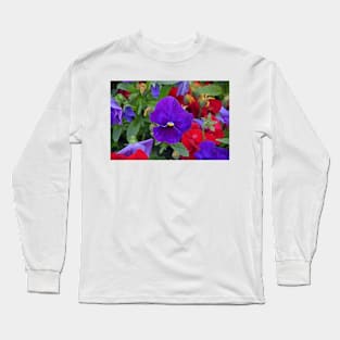 Grand Lake Floral Study 9 Long Sleeve T-Shirt